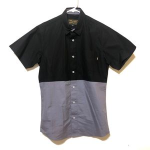 Benny Gold - Two Tone Woven Shirt - M